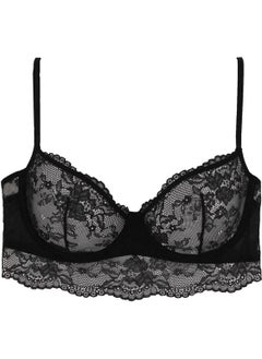 Magic Form 2216 Lace Bra without Sponge - Black  - Image 1