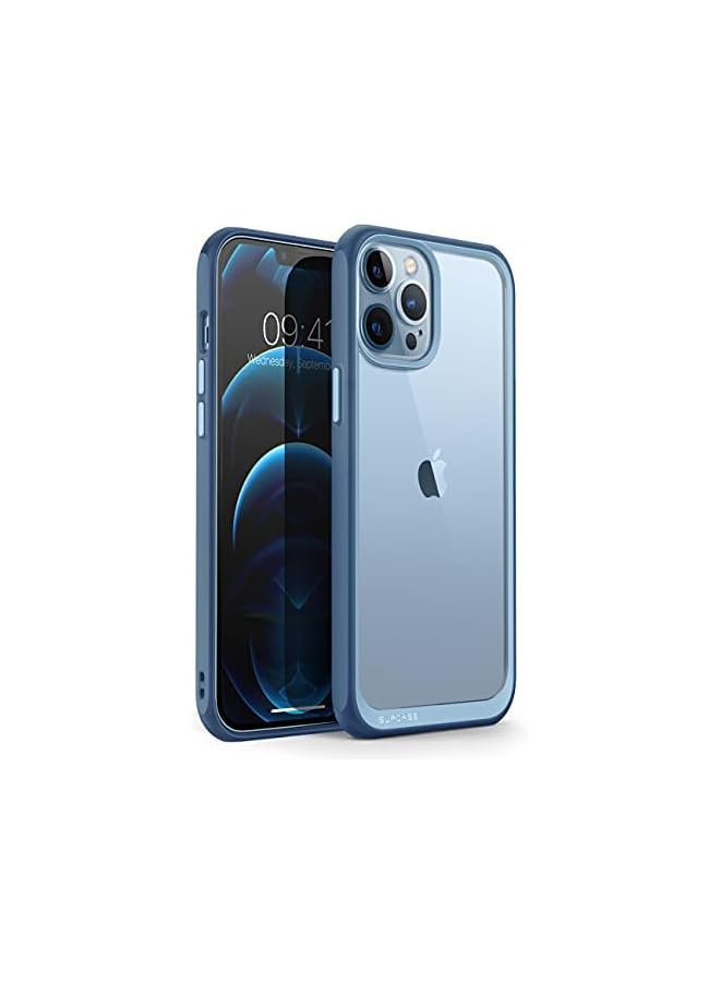 SupCase Unicorn Beetle Style Case Designed for iPhone 13 Pro (2021 Release) 6.1 Inch, Premium Hybrid Protective Clear Case (Azure) - Image 1