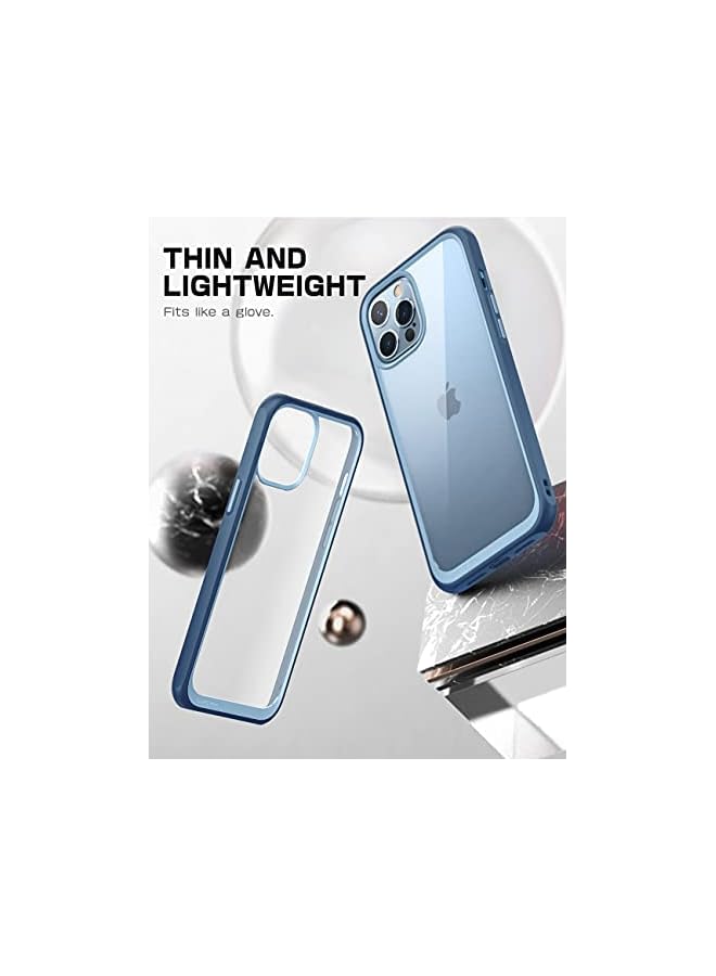SupCase Unicorn Beetle Style Case Designed for iPhone 13 Pro (2021 Release) 6.1 Inch, Premium Hybrid Protective Clear Case (Azure) - Image 4