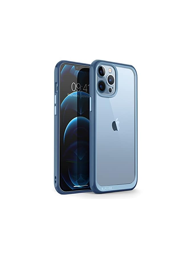 SupCase Unicorn Beetle Style Case Designed for iPhone 13 Pro (2021 Release) 6.1 Inch, Premium Hybrid Protective Clear Case (Azure) - Image 2