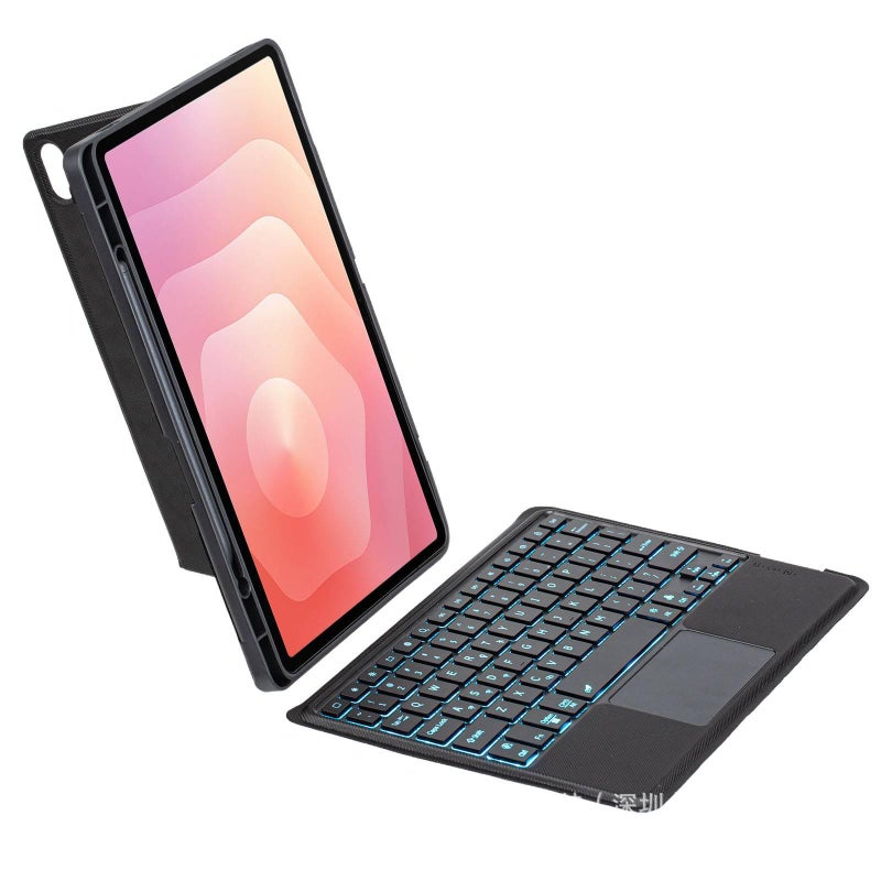 حافظة آيباد متوافقة مع عدة موديلات آيباد باللون أسود iPad للرحلات اليومية لترتيب الأغراض للاستخدام العملي - Image 4