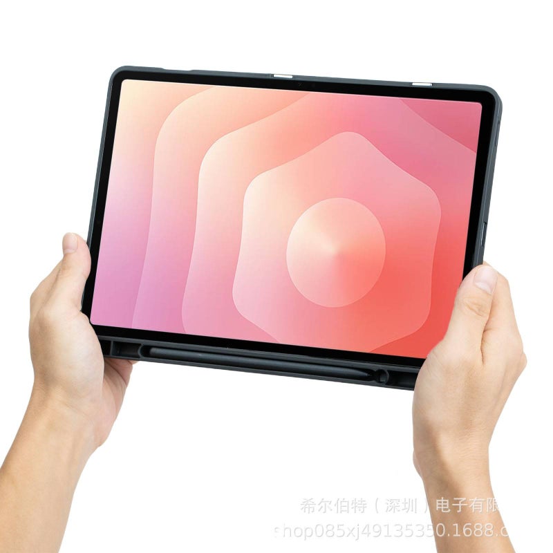 حافظة آيباد متوافقة مع عدة موديلات آيباد باللون أسود iPad للرحلات اليومية لترتيب الأغراض للاستخدام العملي - Image 5