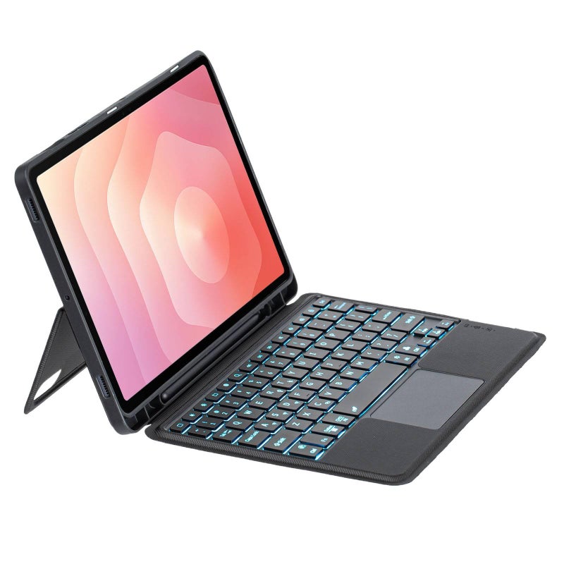 حافظة آيباد متوافقة مع عدة موديلات آيباد باللون أسود iPad للرحلات اليومية لترتيب الأغراض للاستخدام العملي - Image 2