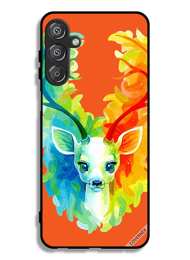 Covernex Samsung Galaxy M36 Protective Case Cover Colorful Deer - Image 1