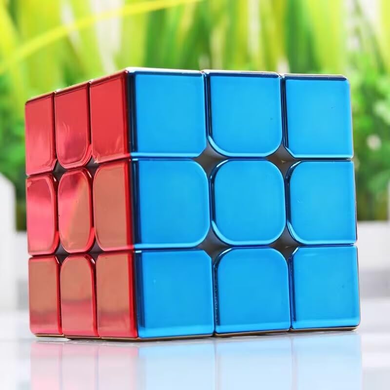 CuberSpeed مكعب سرعة شينغشو أسطورة مرآة معدنية عاكسة بدون ملصقات لامعة مكعب سرعة 3x3x3 مكعب سرعة معدني - Image 2