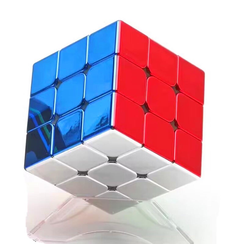 CuberSpeed مكعب سرعة شينغشو أسطورة مرآة معدنية عاكسة بدون ملصقات لامعة مكعب سرعة 3x3x3 مكعب سرعة معدني - Image 1