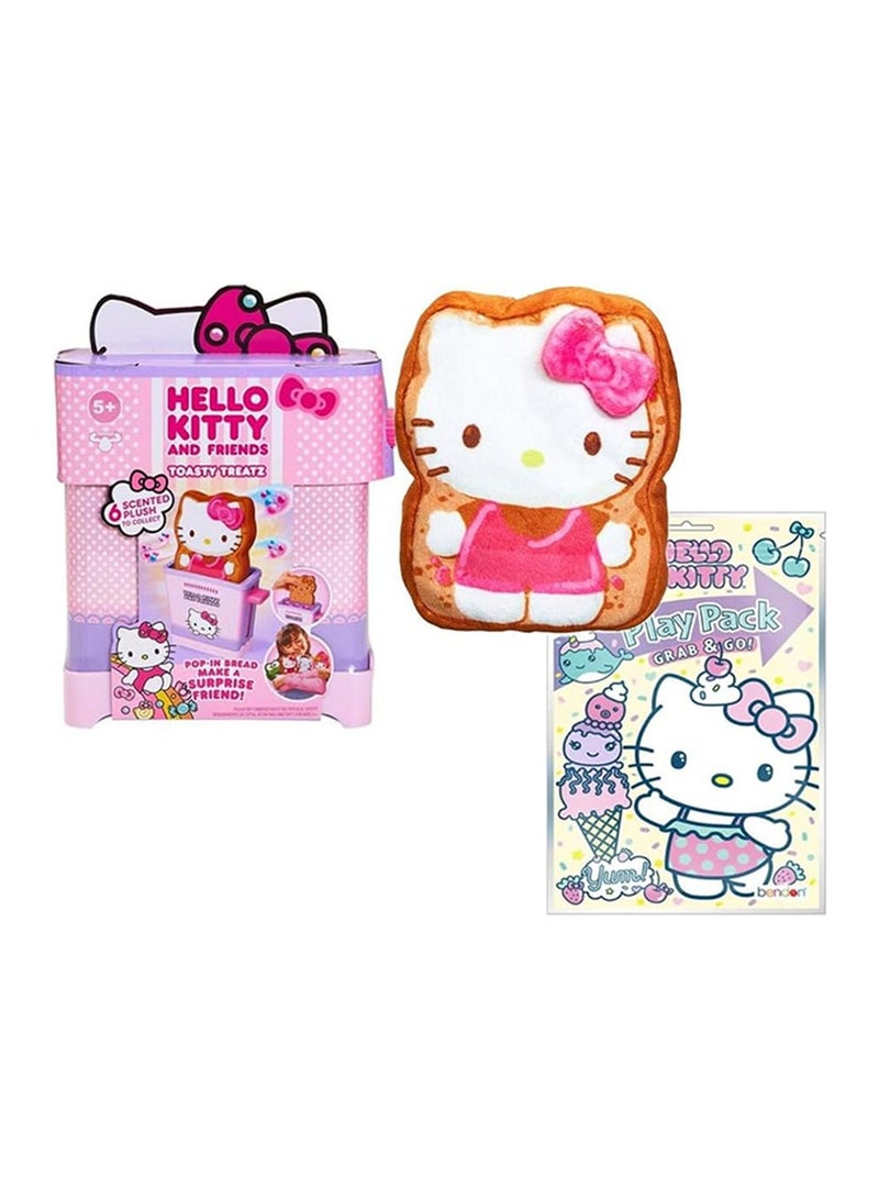 Cookeez Makery Hello Kitty Toasty Treatz – Pretend Play Baking Toy for Kids - Image 3
