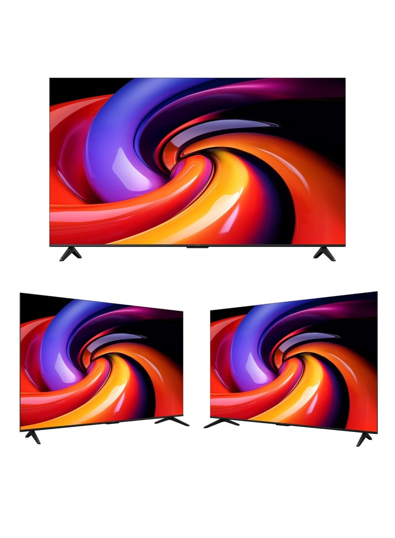 ROWA 75-Inch R55 4K UHD Smart LED TV (2025 Model) Google TV With 2GB+16GB Memory, AiPQ Processor, Dolby Vision & Audio, HDR10, MEMC, Voice Control, Google Cast, Bezel-less Design - 75 Inch HDR Smart TV 75R55 Black - Image 3