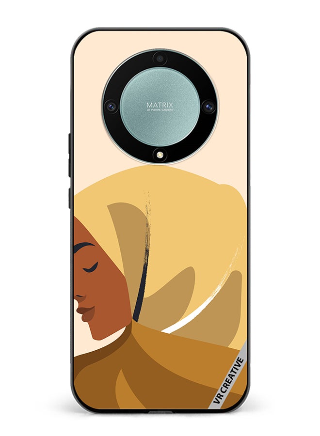 VR CREATIVE Protective Case Cover For Honor X9b Cartoon Woman Shape Design Multicolour - Image 1