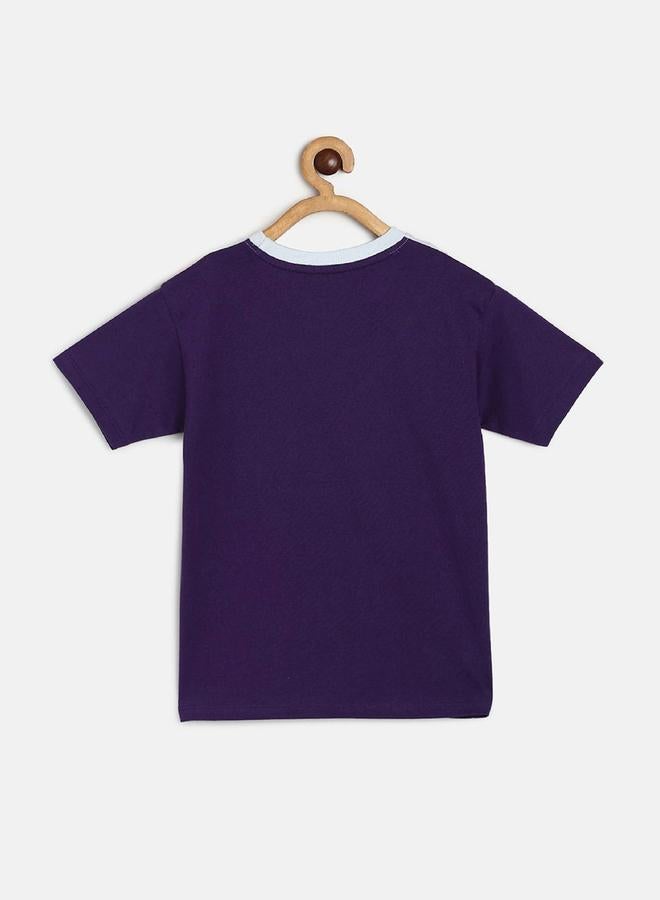 MINIKLUB Boys Color Block Cotton T-Shirt and Shorts Set - Image 4