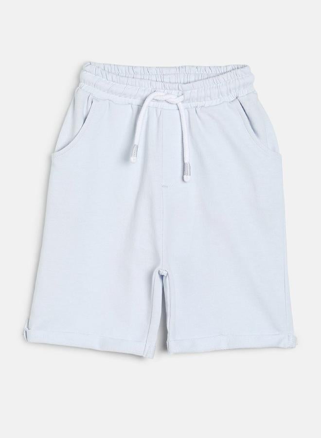 MINIKLUB Boys Color Block Cotton T-Shirt and Shorts Set - Image 5