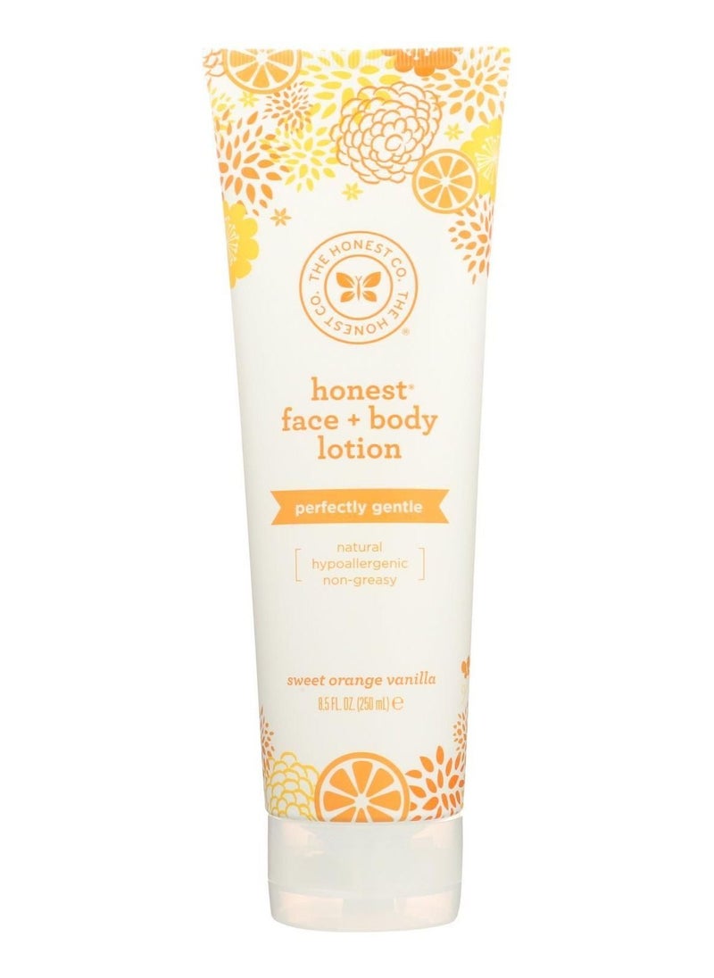 Honest - Everyday Gentle Face And Body Nourishing Lotion - Sweet Orange Vanilla - 8.5 Fl Oz - Image 1