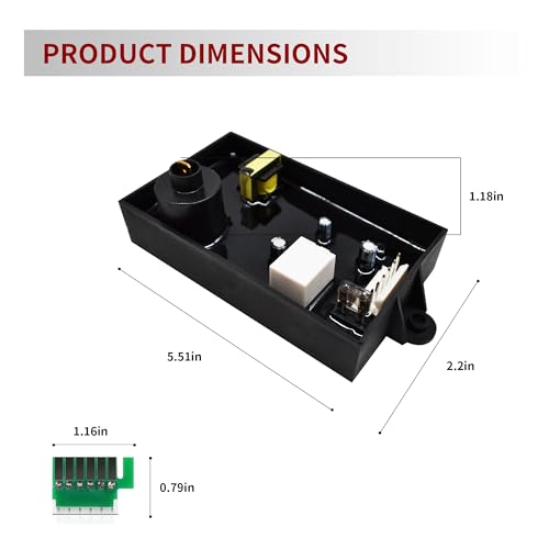 GEIparts 91367 93865 RV Water Heater Ignition Control Circuit Board Reolacement Part 93257 93307 91420 91504 91349 - Image 3
