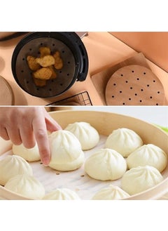 5DM 50 Pcs Air Fryer Baking Paper Disposable Air Fryer Non-Stick Oil Paper Perforated Model  - Image 4