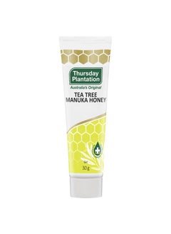 Thursday Plantation Tea Tree and Manuka Honey Balm, Soothes and Cleanses the Skin, 1 Ounce  - Image 1
