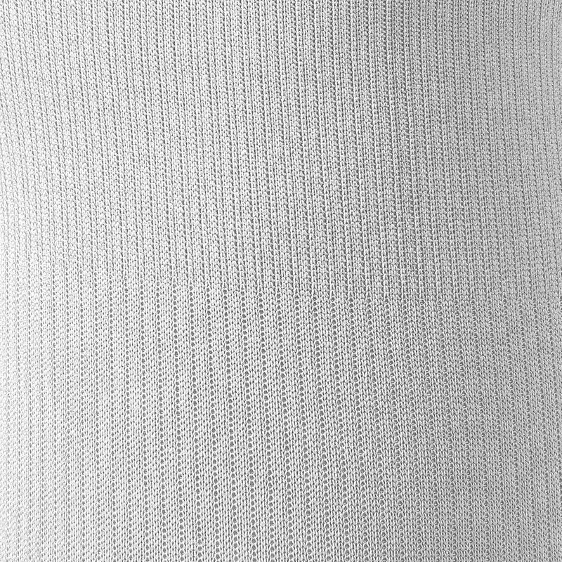 JOBST Knee High Compression Socks for Men, 15-20 mmHg, Closed Toe, Large, White - Image 3