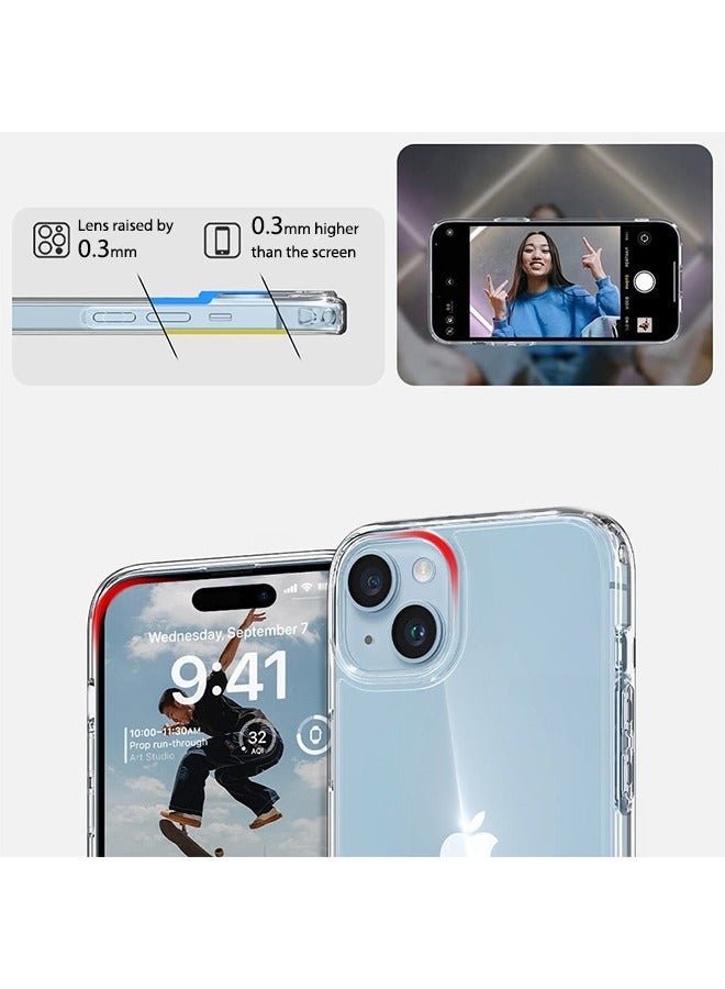 iPhone 15 Mobile Case Cover with Soft Liquid Silicone Protection Anti-Scratch Shockproof Accessories Slim Protective Back Cover with Comfortable Hold Touch Feeling and Anti-fingerprint - Image 2