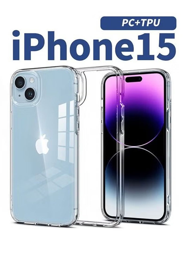 iPhone 15 Mobile Case Cover with Soft Liquid Silicone Protection Anti-Scratch Shockproof Accessories Slim Protective Back Cover with Comfortable Hold Touch Feeling and Anti-fingerprint - Image 1