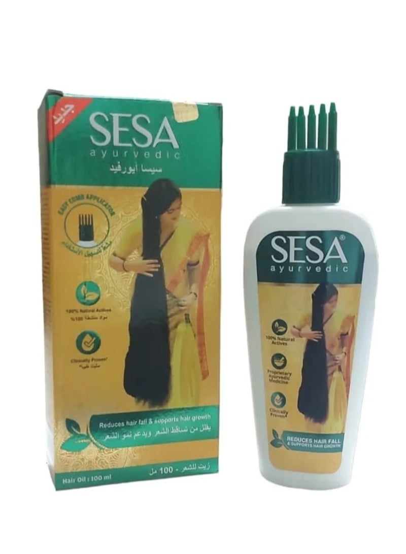 سيسا زيت طبي للشعر متعدد الألوان 100مل