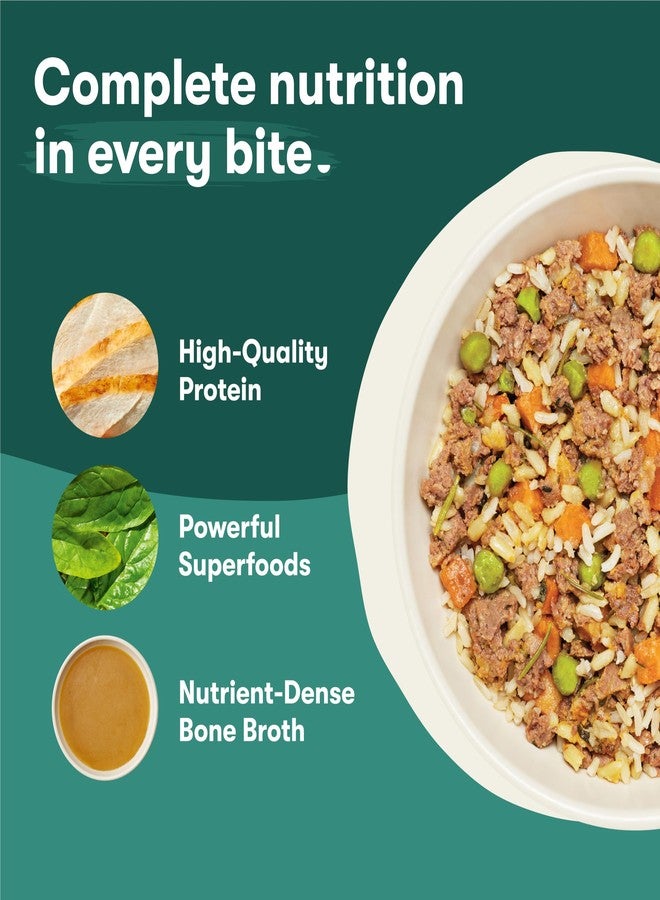 Jinx Chicken Wet Dog Food Topper, Mix with Dry Dog Food, Made with Real Chicken, Bone Broth & Brown Rice, No Fillers, Puppy, Adult, Senior, 9oz, 12 Pack - Image 4