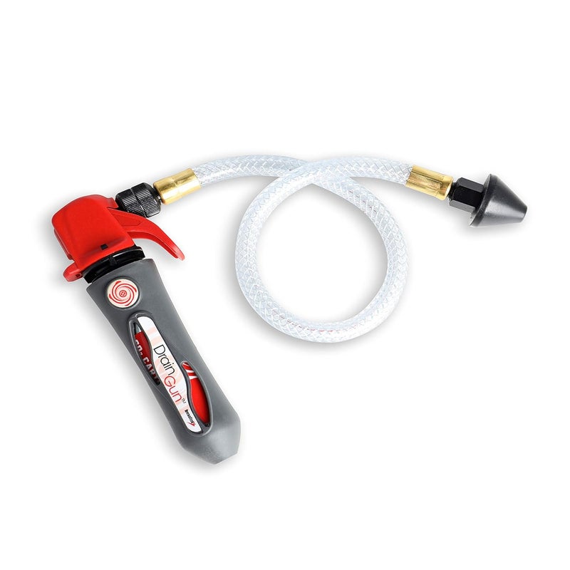 Diversitech GG-1 Drain Gun with Flexible Hose Pipe for A/C Condensate Lines, Air Conditioner Cleaner, Clears HVAC Clogs, Charcoal Grey, No Cartridges Included - Image 1