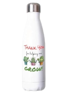 PRINTSHOP4ME Teacher's Day Gift | Thermal Water Bottle Flask | for Teachers | Gift from Students to Teachers | Ideal for Birthday, Appreciation, Thank You Gift | 17oz  - Image 1