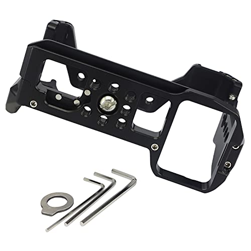 Leftfoto a7s3 a7siii Camera Full Cage for Sony Alpha 7S III / A7S III / A7SIII / A7S3,Extension Mount Microphone Fill Light Bracket Filming Accessories,with Cold Shoe/Wrench - Image 5