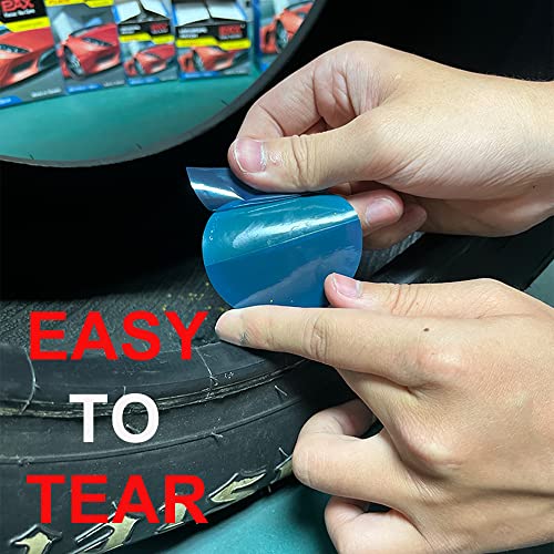 PAX 30 Pcs 42mm Round Universal Tire and Tube Patch Repair Kits, for Radial and Bias Tires Truck, Tractor, Agricultural Vehicles, Motorcycle, BMX, ATVs, River Floating, Inflatable Rubber - Image 3