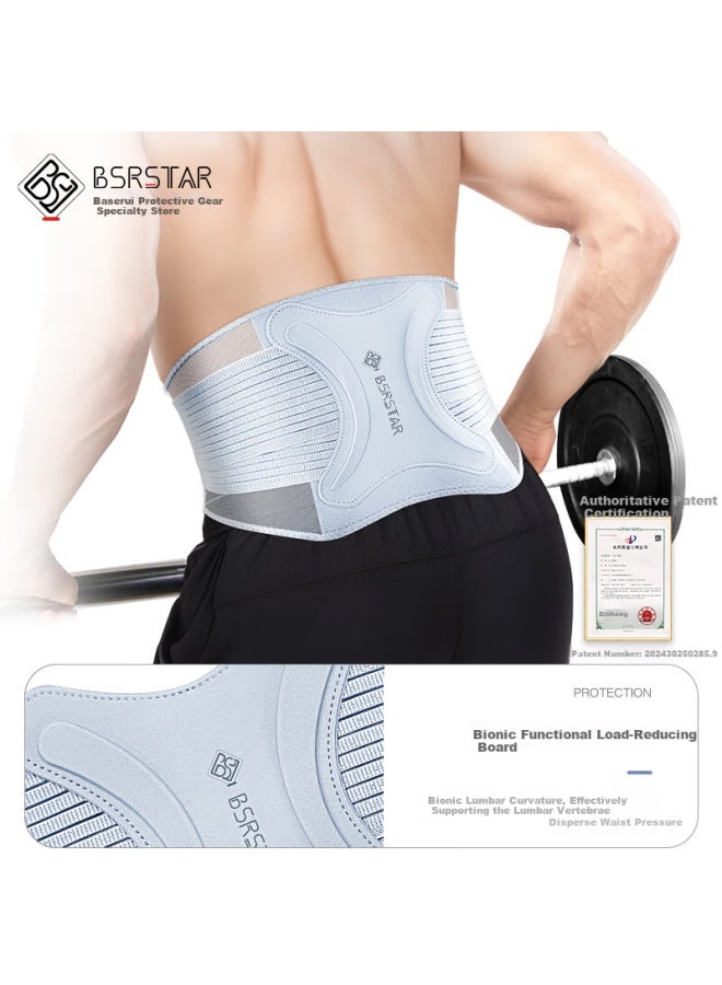 Bestray Bersir 5d Lumbar Support Belt For Lumbar Disc Protrusion, Sports Waist Belt For Men And Women Running Fitness, Thin Style Waist Support For Men's Waist Support - Image 3