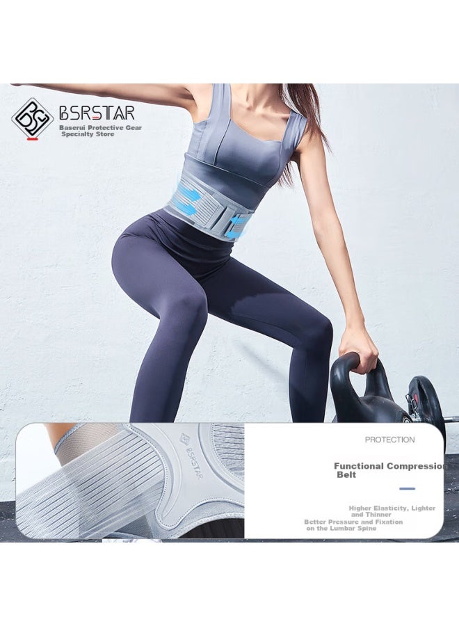 Bestray Bersir 5d Lumbar Support Belt For Lumbar Disc Protrusion, Sports Waist Belt For Men And Women Running Fitness, Thin Style Waist Support For Men's Waist Support - Image 4