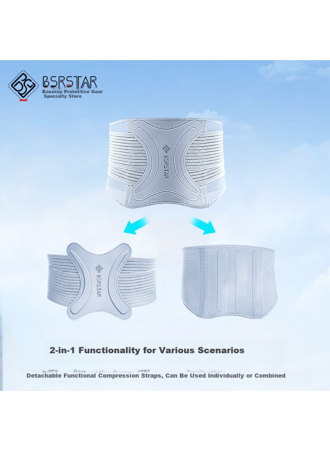 Bestray Bersir 5d Lumbar Support Belt For Lumbar Disc Protrusion, Sports Waist Belt For Men And Women Running Fitness, Thin Style Waist Support For Men's Waist Support - Image 5