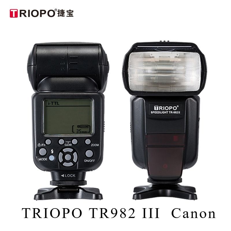 Triopo 982iii High-Speed Speedlite Flash for Canon Dslr Cameras - Image 1