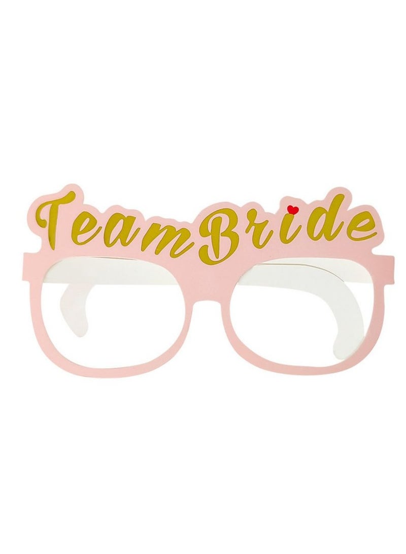 Bride to be Glasses, 7 Pack Hen Do Night Accessories Party Game Props Decoration and Supplies Party Props Glasses Bachelorette Party Supplies - Image 4