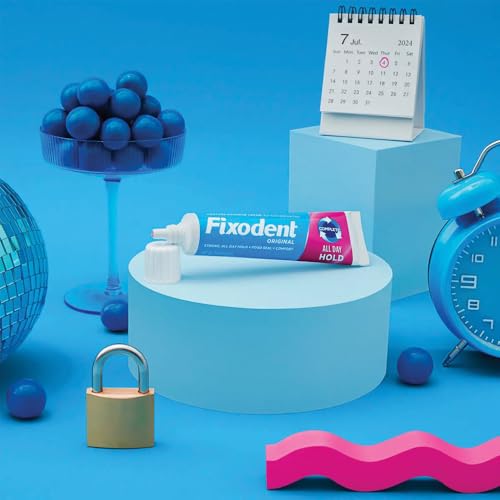 Fixodent Denture Adhesive Cream, Original 2.4 Oz by Fixodent - Image 4
