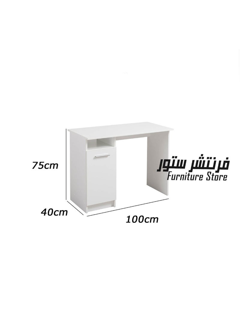 Furniture Store Modern desk, height 75 cm - width 100 cm - depth 40 cm, from Furniture Store. - Image 4