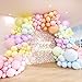 ADOINBY Pastel Balloon Arch Kit 174Pcs Macaron Assorted Colors Balloons and Stars Balloon Garland kit Different Size Balloons Kit for Baby Shower Birthday Wedding Easter Rainbow Party Decorations - Image 2