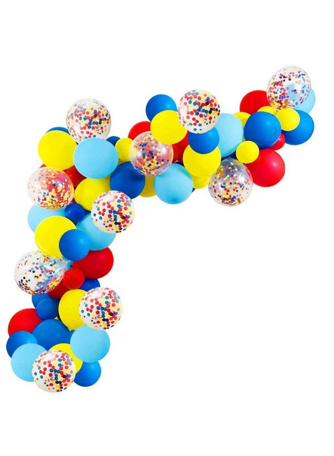 Ezing Carnival Circus Balloons Arch Party Decorations Birthday Supplies Fiesta Balloon Arch Kit - Image 1