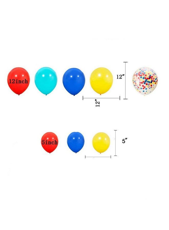 Ezing Carnival Circus Balloons Arch Party Decorations Birthday Supplies Fiesta Balloon Arch Kit - Image 4