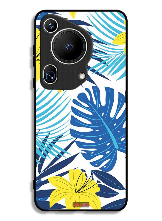 Tolwak Huawei Pura 70 Ultra Protective Case Cover Feather And Flower Art - Image 1