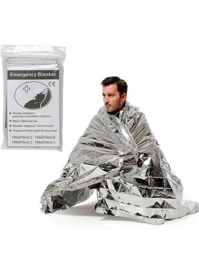 IS IndoSurgicals Emergency Blankets 5 Pcs 