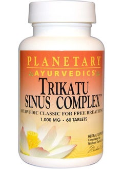 Trikatu Sinus Complex 1000 Mg 60 Tablets
