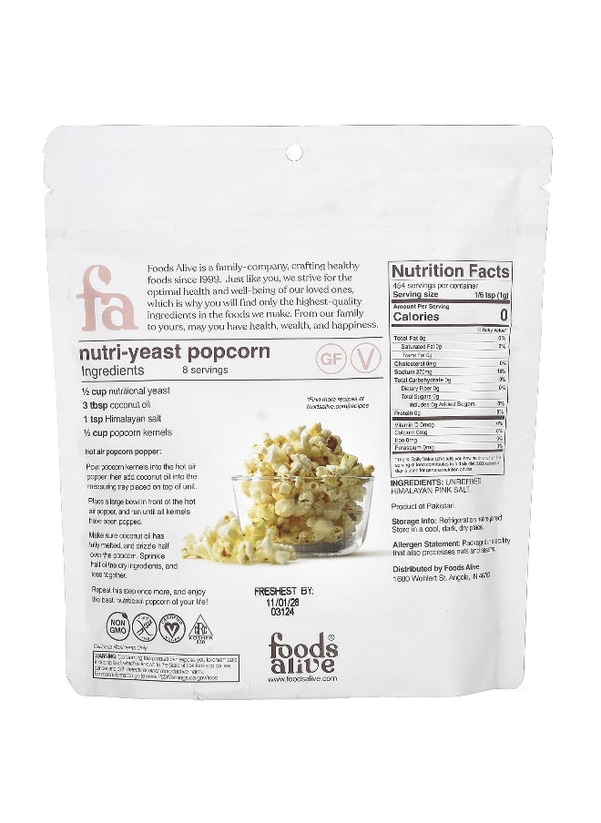 Foods Alive Foods Alive, Himalayan Salt, Fine Ground, 16 oz (454 g)  - Image 2