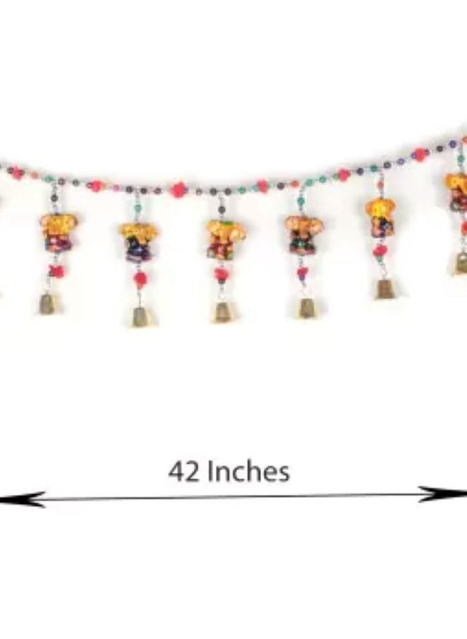 Generic - Fashion Art Fancy Toran, Bandarwal, Hangings, Welcome Latkan In Metal for Home Decor, Latkan/Toran and Door Hanging, - Image 1