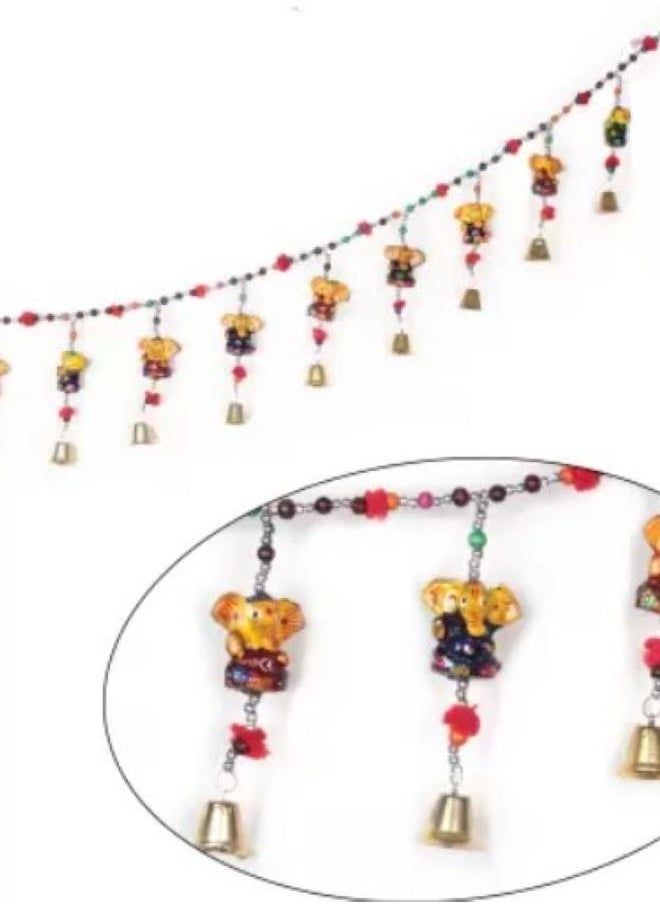 Generic - Fashion Art Fancy Toran, Bandarwal, Hangings, Welcome Latkan In Metal for Home Decor, Latkan/Toran and Door Hanging, - Image 1