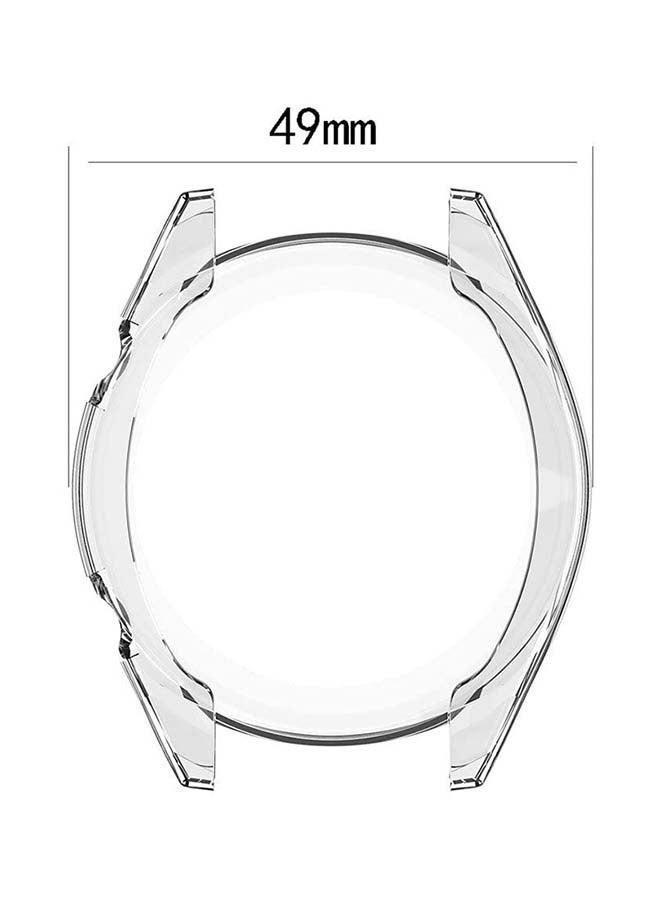 بيوينتي غطاء حماية لهاتف هواوي ووتش GT 2 بحجم 46 مم شفاف - Image 3