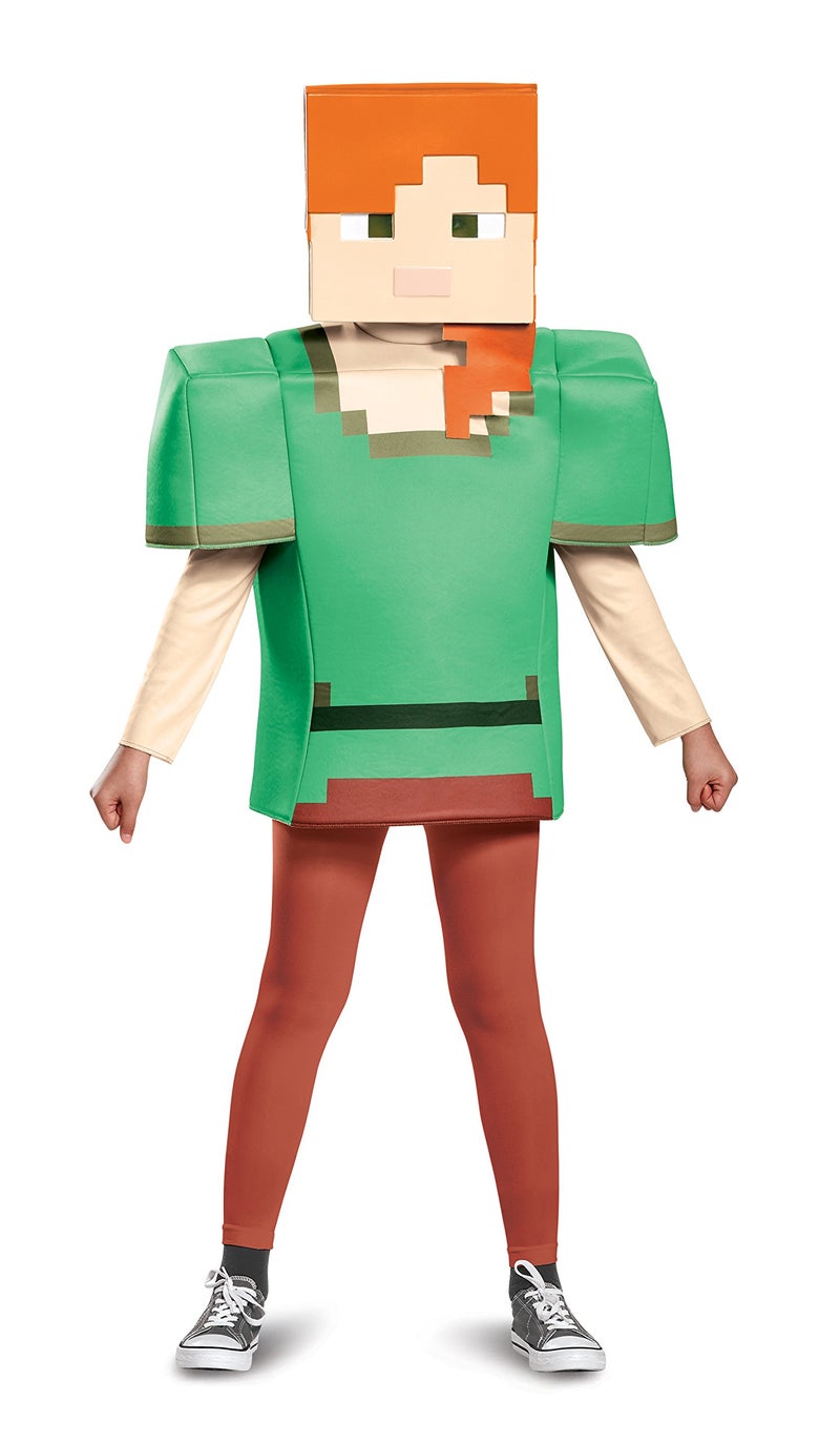 Disguise Alex Classic Minecraft Costume Multicolor Medium 78 - Image 2
