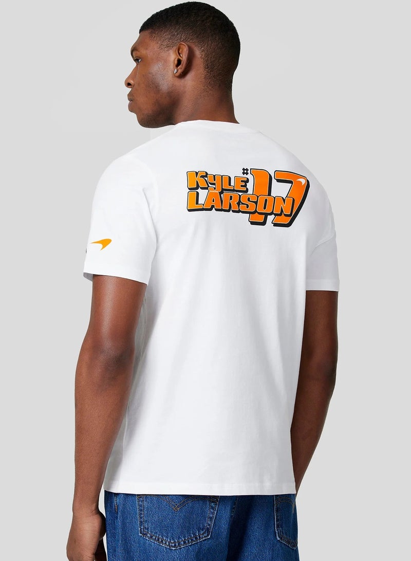 Mclaren Mens  Kyle Larson T-Shirt - Image 3