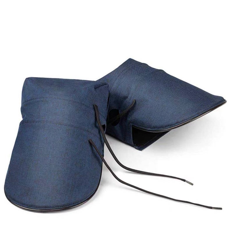 Motorcycle E-Bike Handlebar Mittens Summer Windproof Waterproof Sunscreen Gloves Breathable Handguard Riding Accessories - Image 1