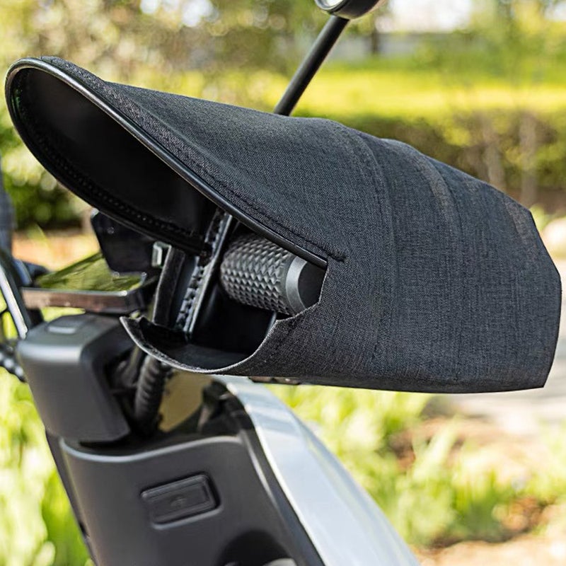 Motorcycle E-Bike Handlebar Mittens Summer Windproof Waterproof Sunscreen Gloves Breathable Handguard Riding Accessories - Image 2
