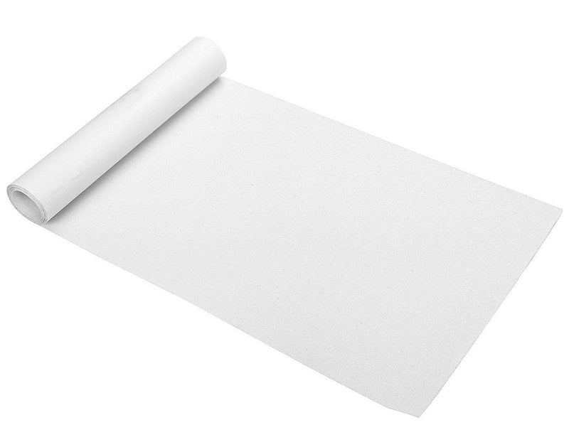 ZUEXT ZUEXT 11" x 50" Clear Skateboard Grip Tape, Waterproof Scooter Griptape, Longboard Grip Tape, Anti Slip Bubble Free Transparent Griptape for Rollerboard Stairs Pedal Wheelchair Step (125x27cm)  - Image 1